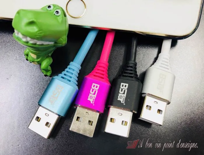 白 K12A Apple 二代水管傳輸充電線-BSTAR