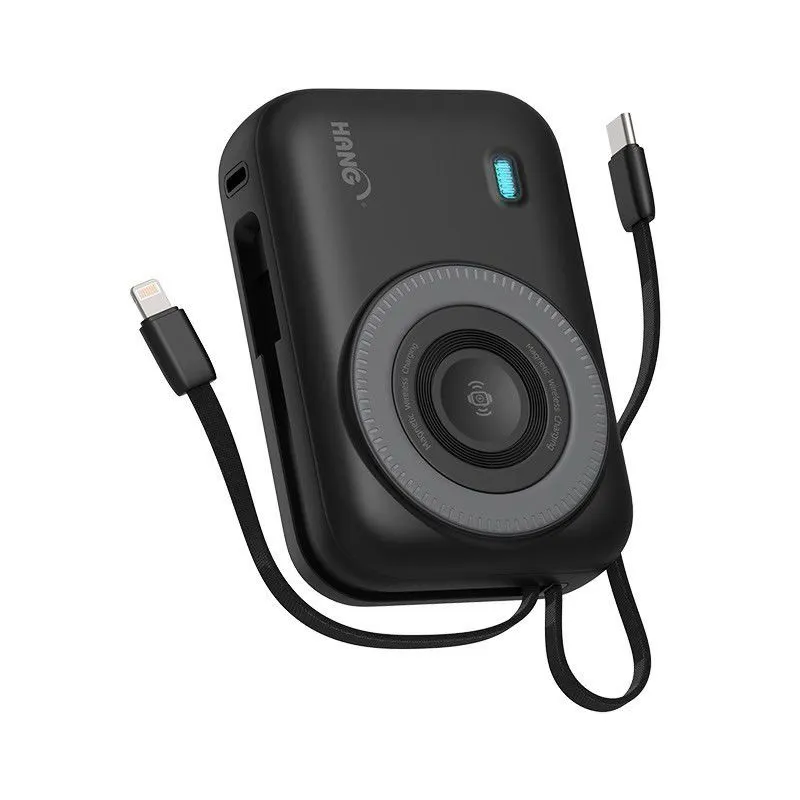 HANG-HW35W防爆固態無線磁吸帶雙線20000mAh行動電源