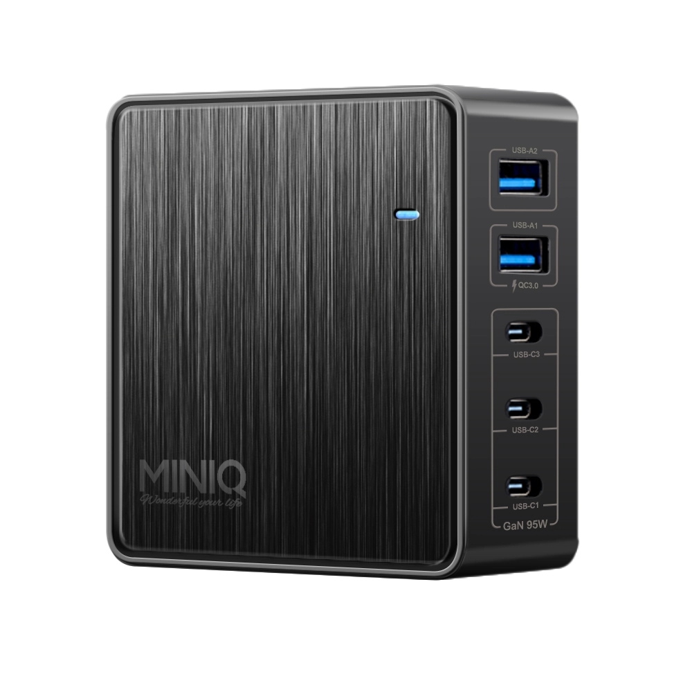 MINIQ DK200T 95W 五合一 氮化鎵 電源供應器