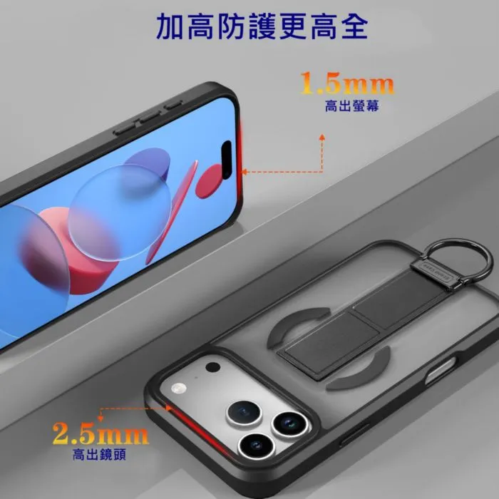 ZENOS iPhone17 指立磁吸支架殼 