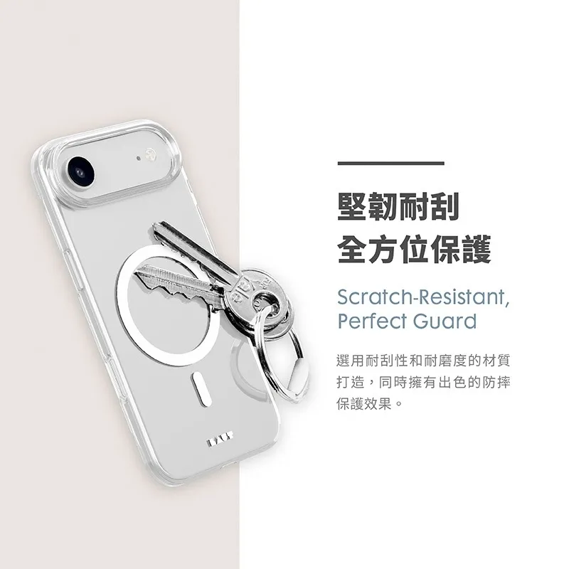LAUT 萊德 iPhone 17 磁吸晶透保護殼