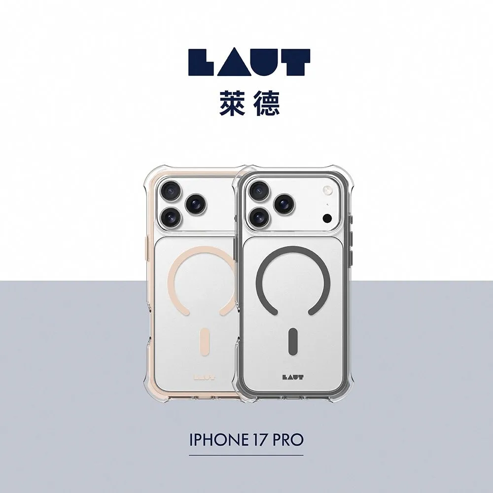 LAUT 萊德 iPhone 17 磁吸360氣墊軍規耐衝擊保護殼