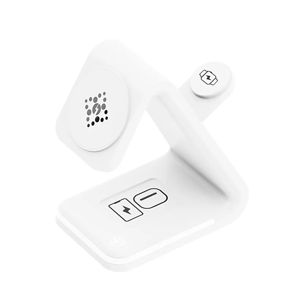 A533 四合一15W磁吸無線充電座-寶