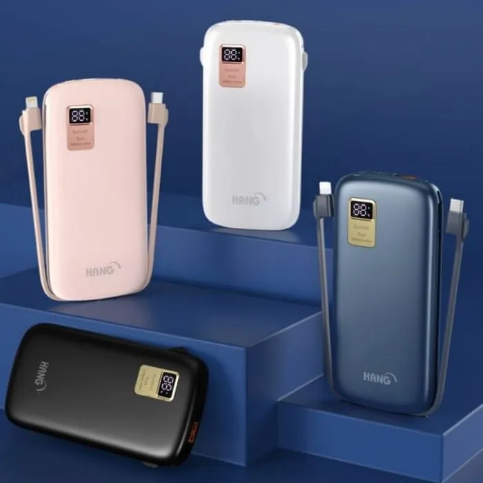 PD7 自帶線雙線(PD+QC) 行動電源