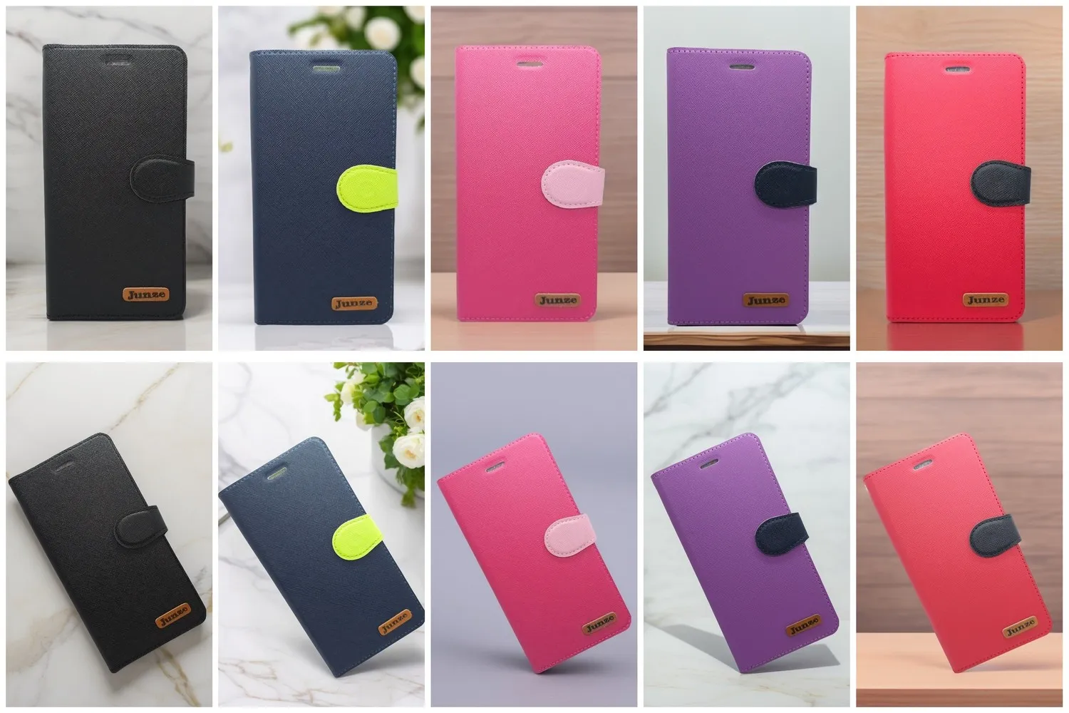 小米 十字紋側掀套