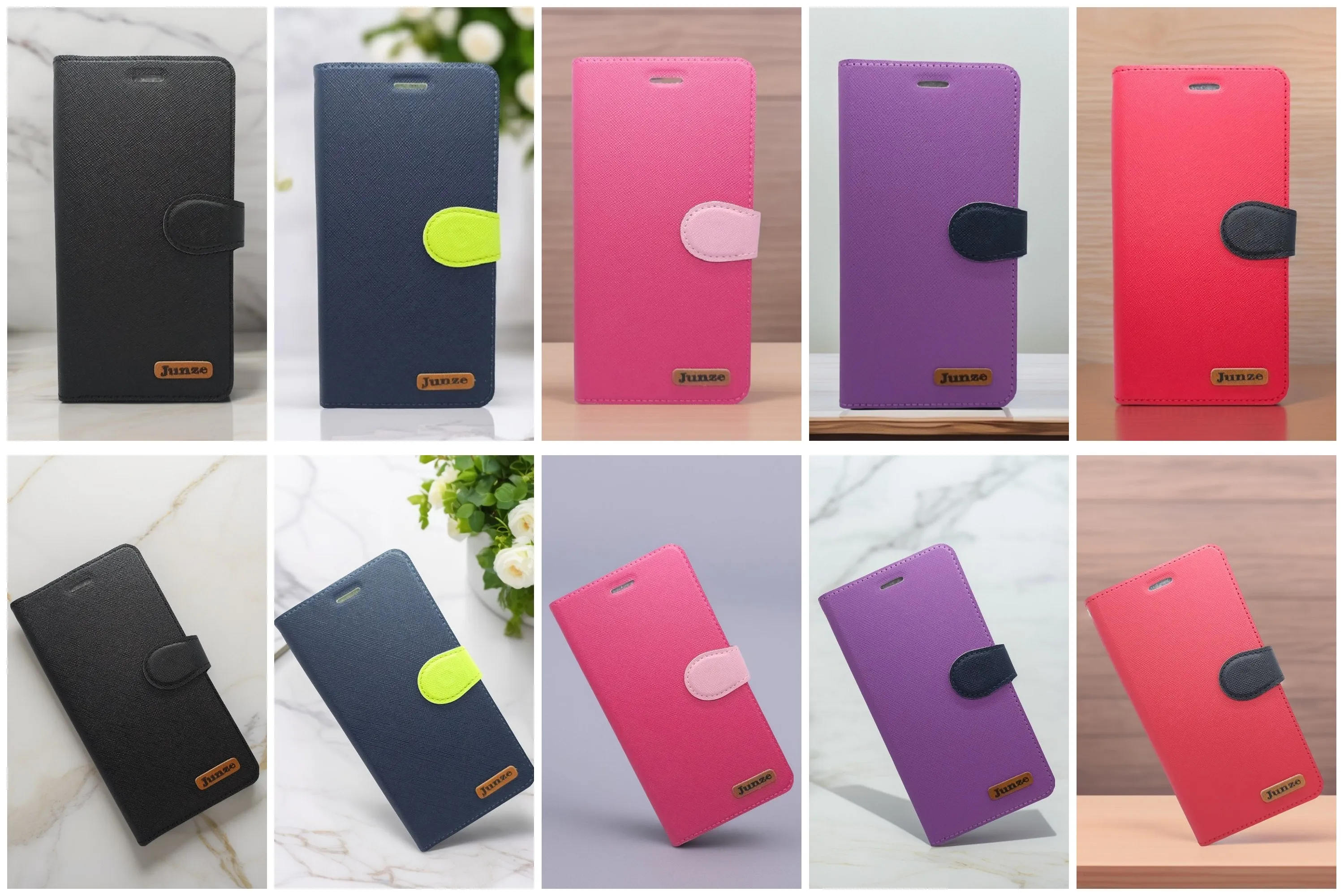 iPhone 16 十字紋側掀套