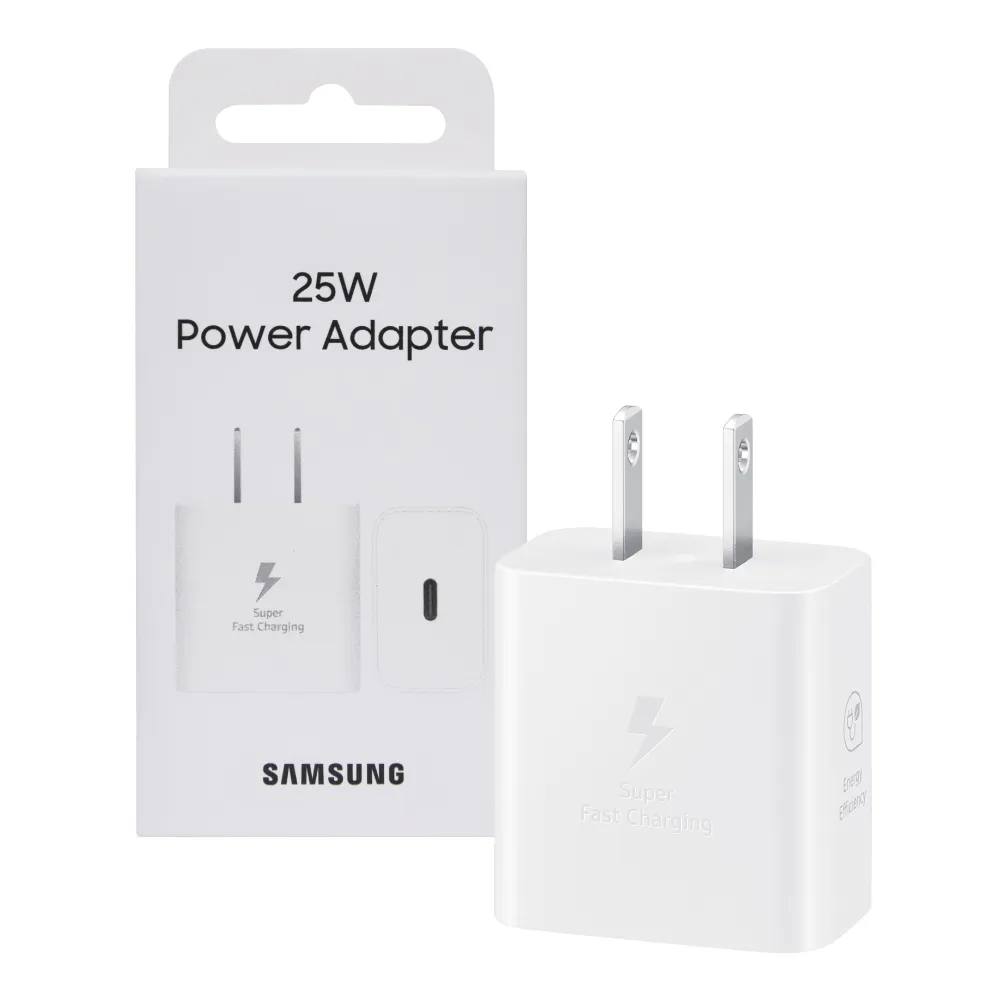 白 SAM 25W快充通用型旅充頭(T2510)