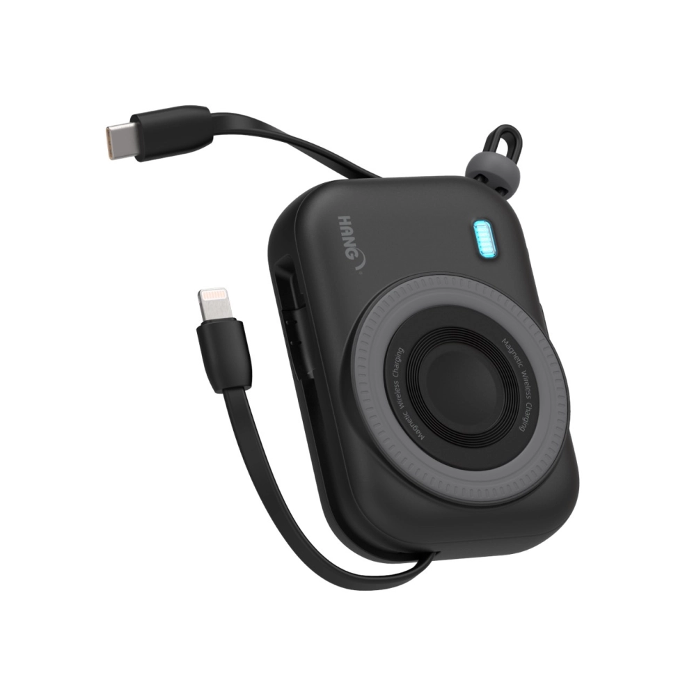 HANG-PD3C無線磁吸自帶雙線10000mAh行動電源