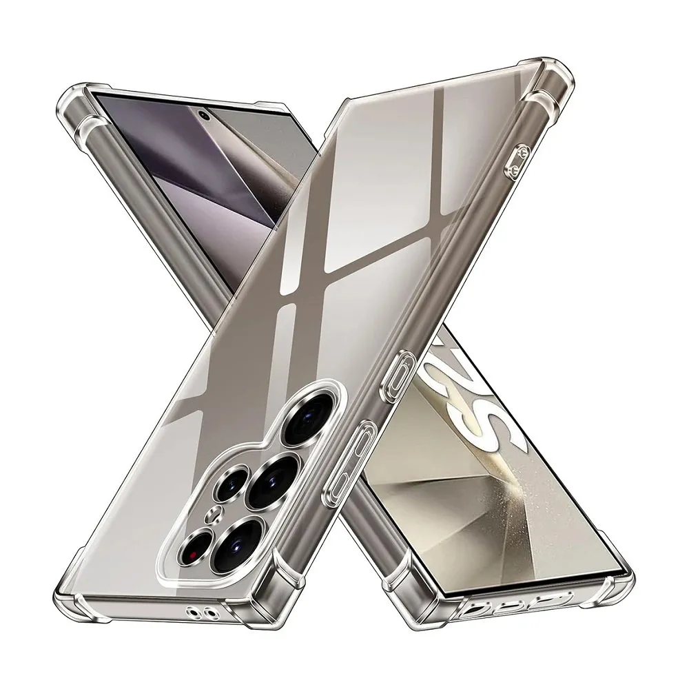 Samsung S26 硬四角防摔殼(背面壓克力)-盛