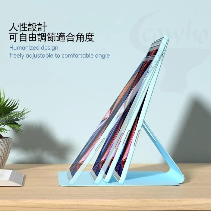 黑-IPAD9/IPAD 10.2 / 10.5 旋轉平版套(含筆槽)-暟