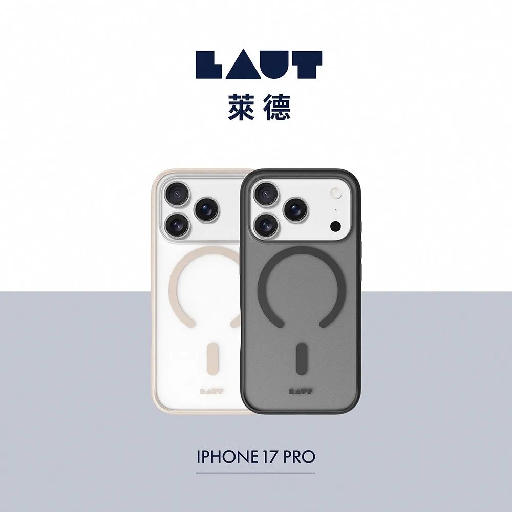 LAUT 萊德 iPhone 17 磁吸簡約耐衝擊保護殼