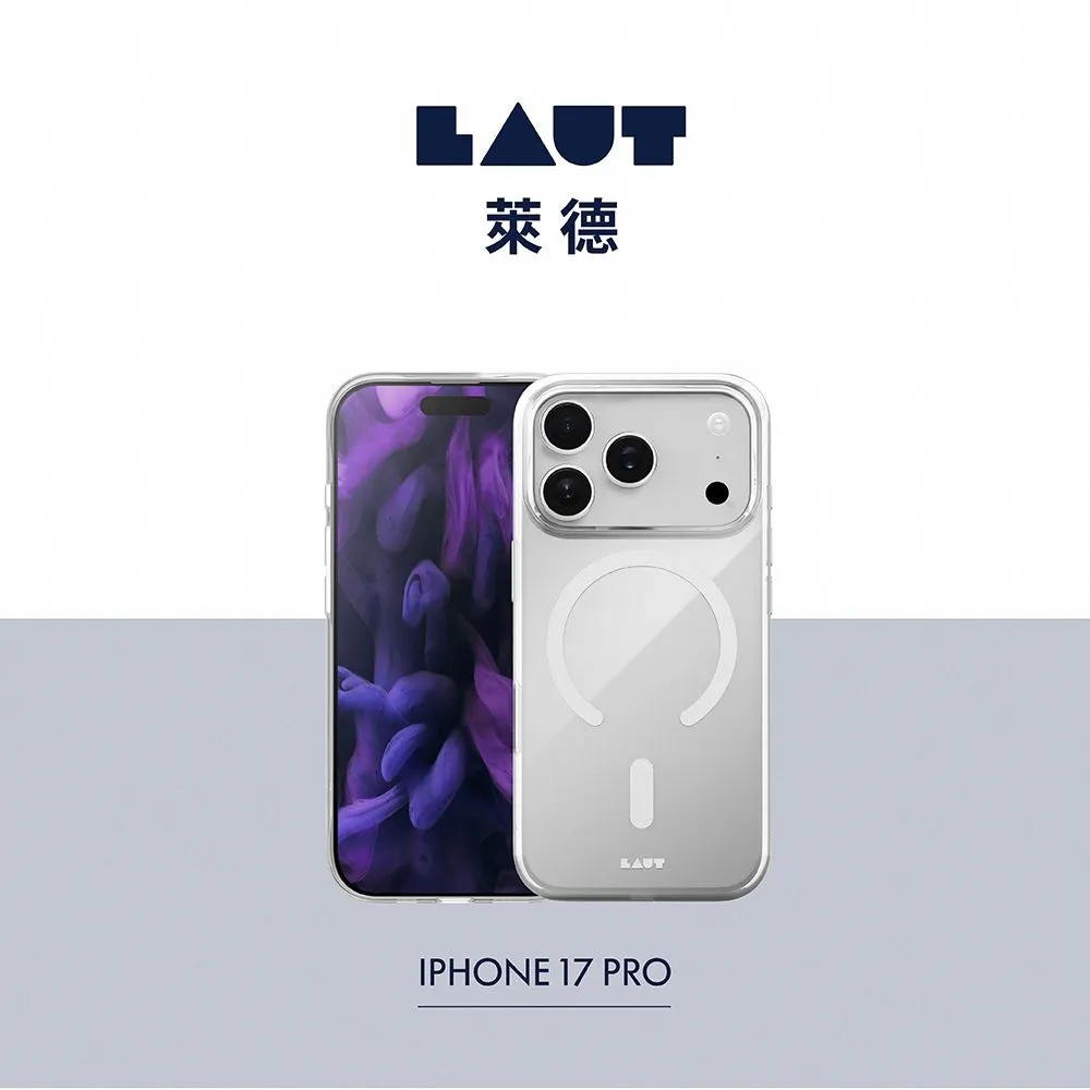 LAUT 萊德 iPhone 17 磁吸晶透保護殼
