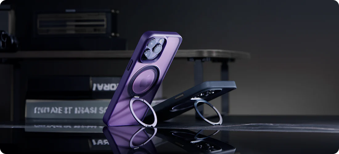 iPhone 16 Pro 圖拉斯Ostand Pro MagSafe旋轉磁吸