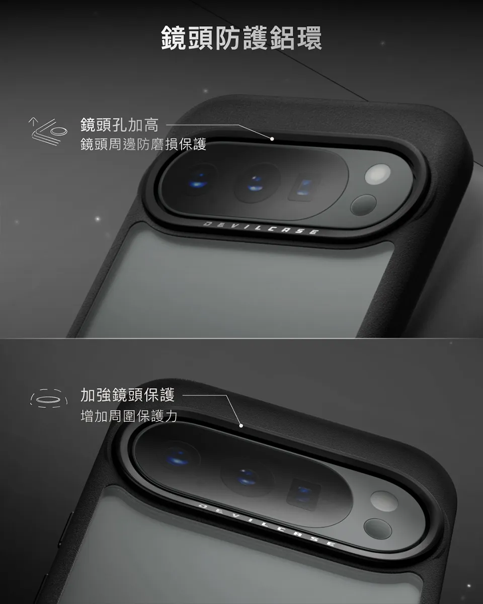 惡魔殼標準版(黑框)Google Pixel