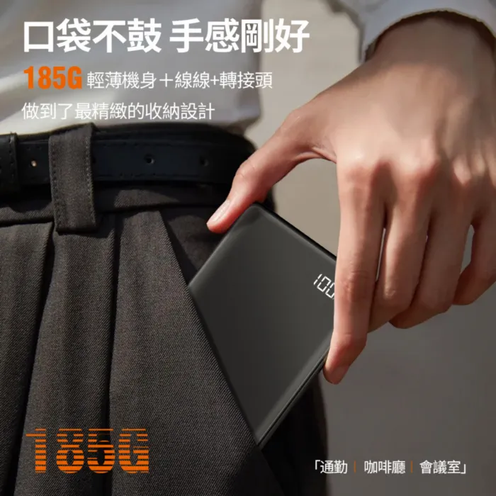 Cowhorn牛角 C04 可拆線式快充電源