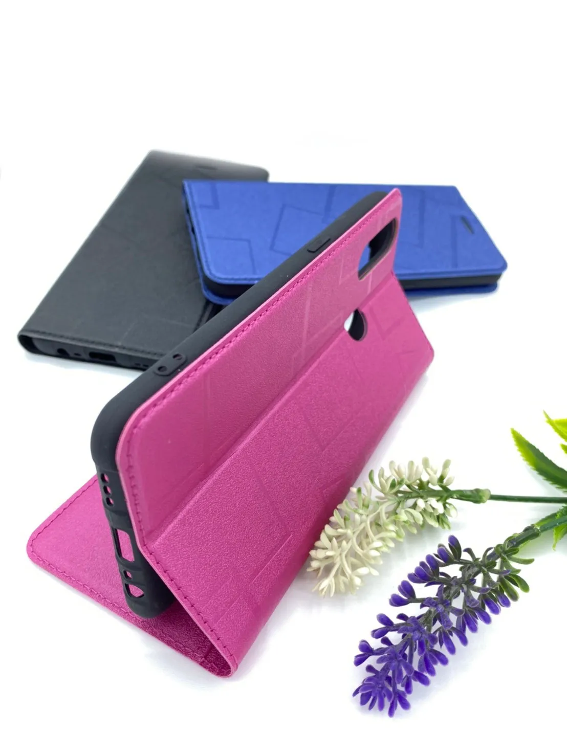 OPPO A31 水立方隱扣側掀皮套