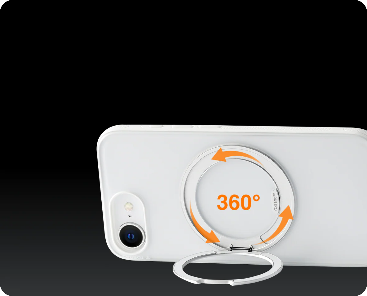 iPhone16e 圖拉斯 R Fitness 磁吸360度支架殼