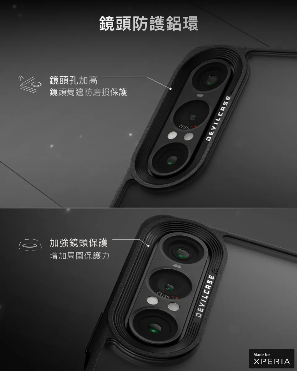 惡魔殼標準版(黑框)SONY Xperia