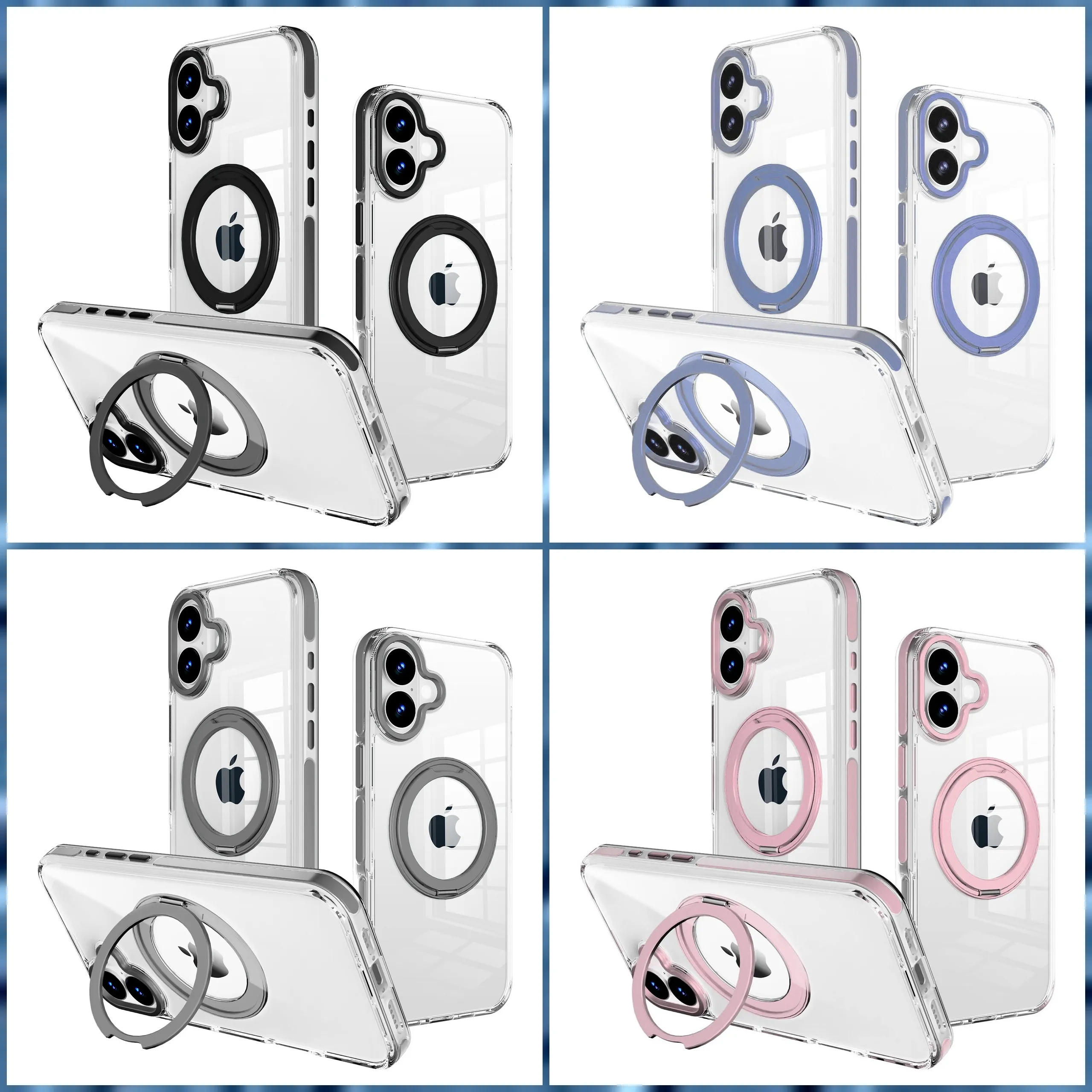 iPhone 17 CW非凡360磁吸立架殼