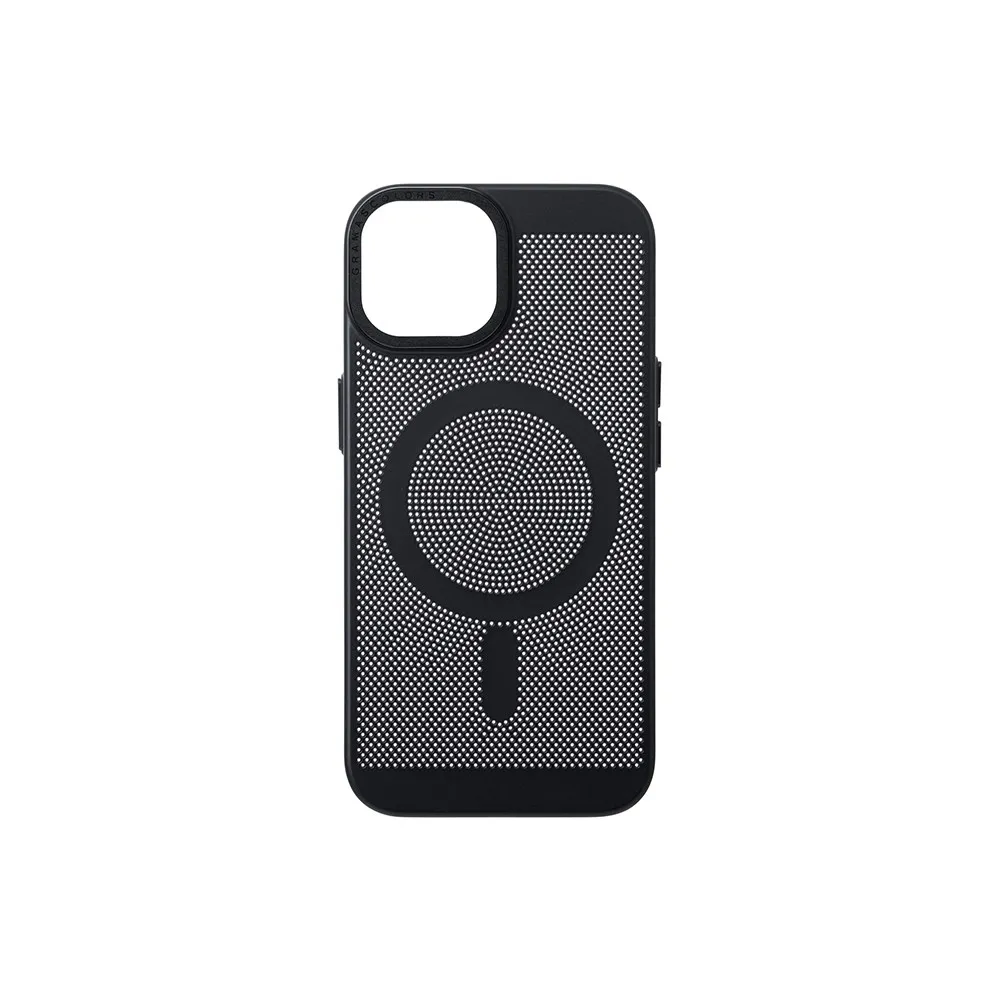 Gramas iPhone 15 Mag Mesh 超薄磁吸散熱殼