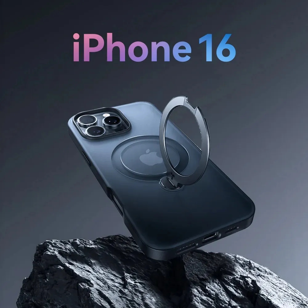 iPhone 16 圖拉斯 Spin 磁吸四象限支架殼