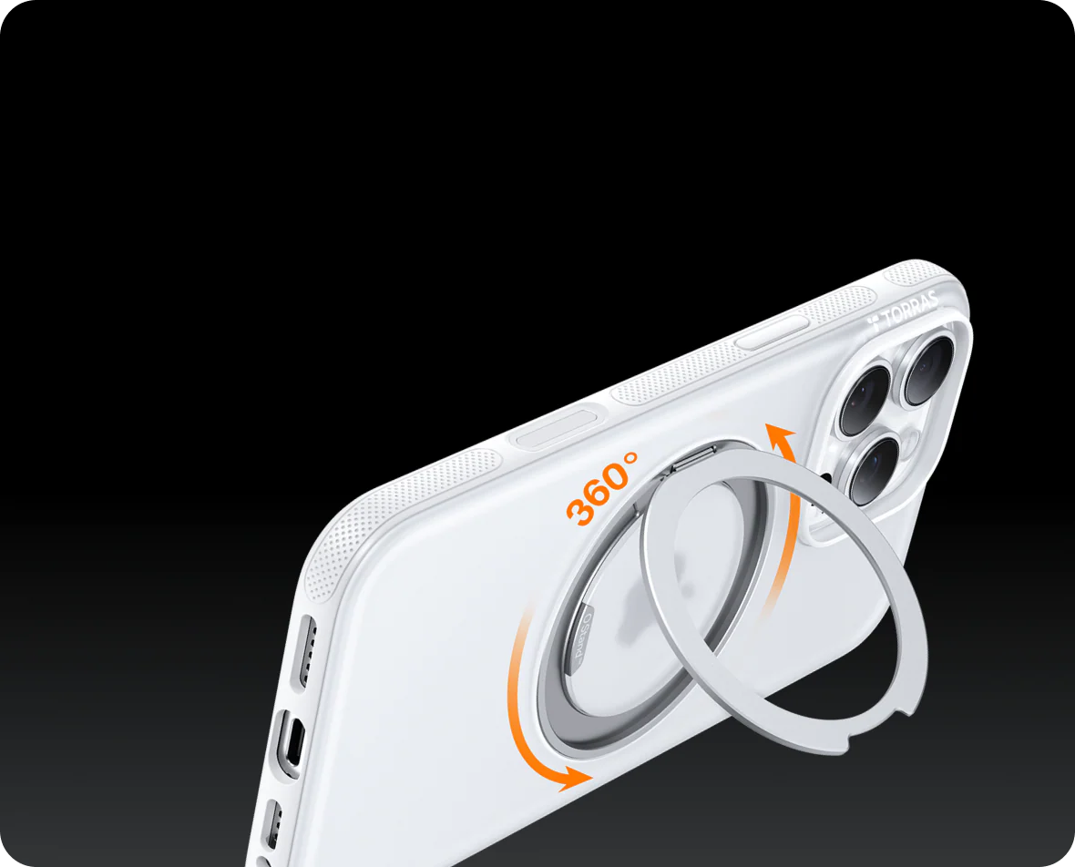 iPhone16 Pro 圖拉斯 R Fitness 磁吸360度支架殼