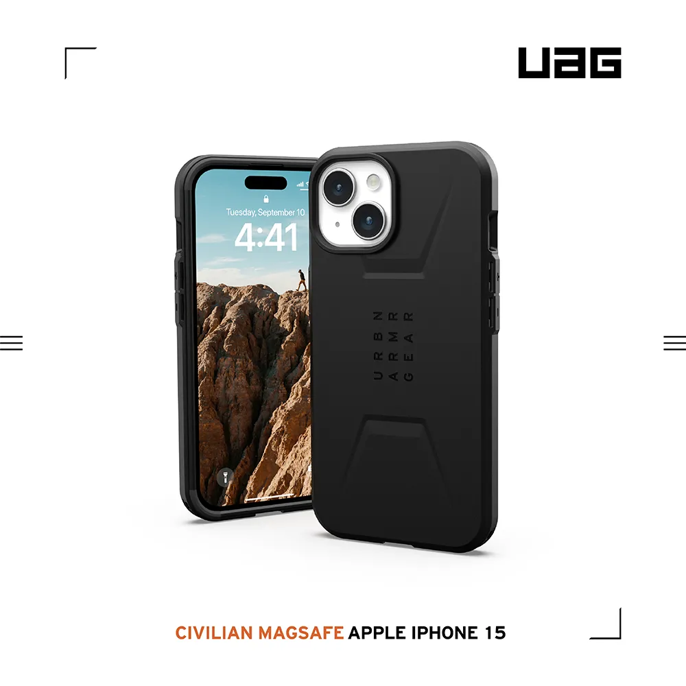 UAG (磁吸)簡約款-iPhone 15