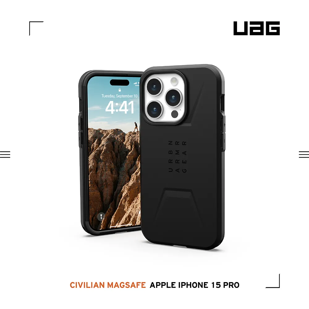 UAG (磁吸)簡約款-iPhone 15