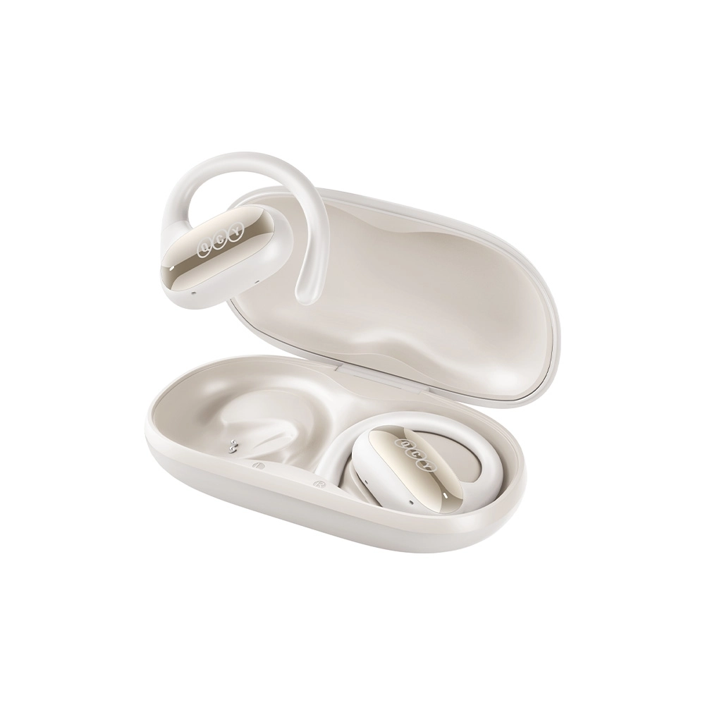 白 QCY Crossky GTR2 開放式真無線運動藍牙耳機