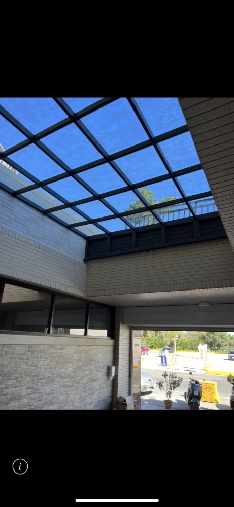 台南採光罩工程｜台南車庫採光罩｜永康採光罩工程