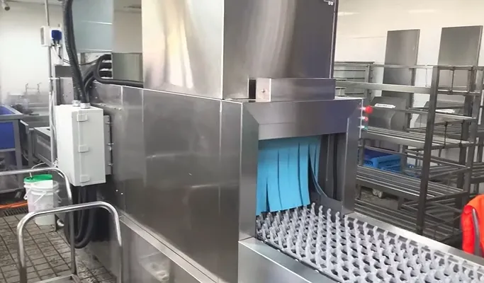 雙槽雙潤單烘乾履帶隧道機