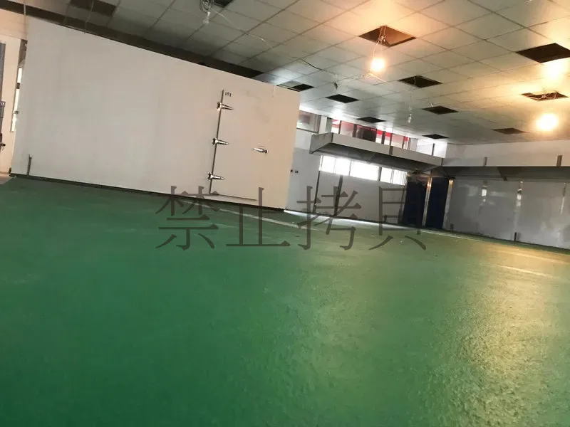 施工完成地坪