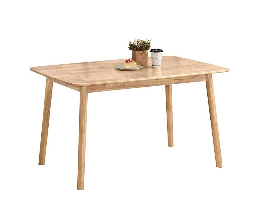 雅莉4.3尺實木餐桌