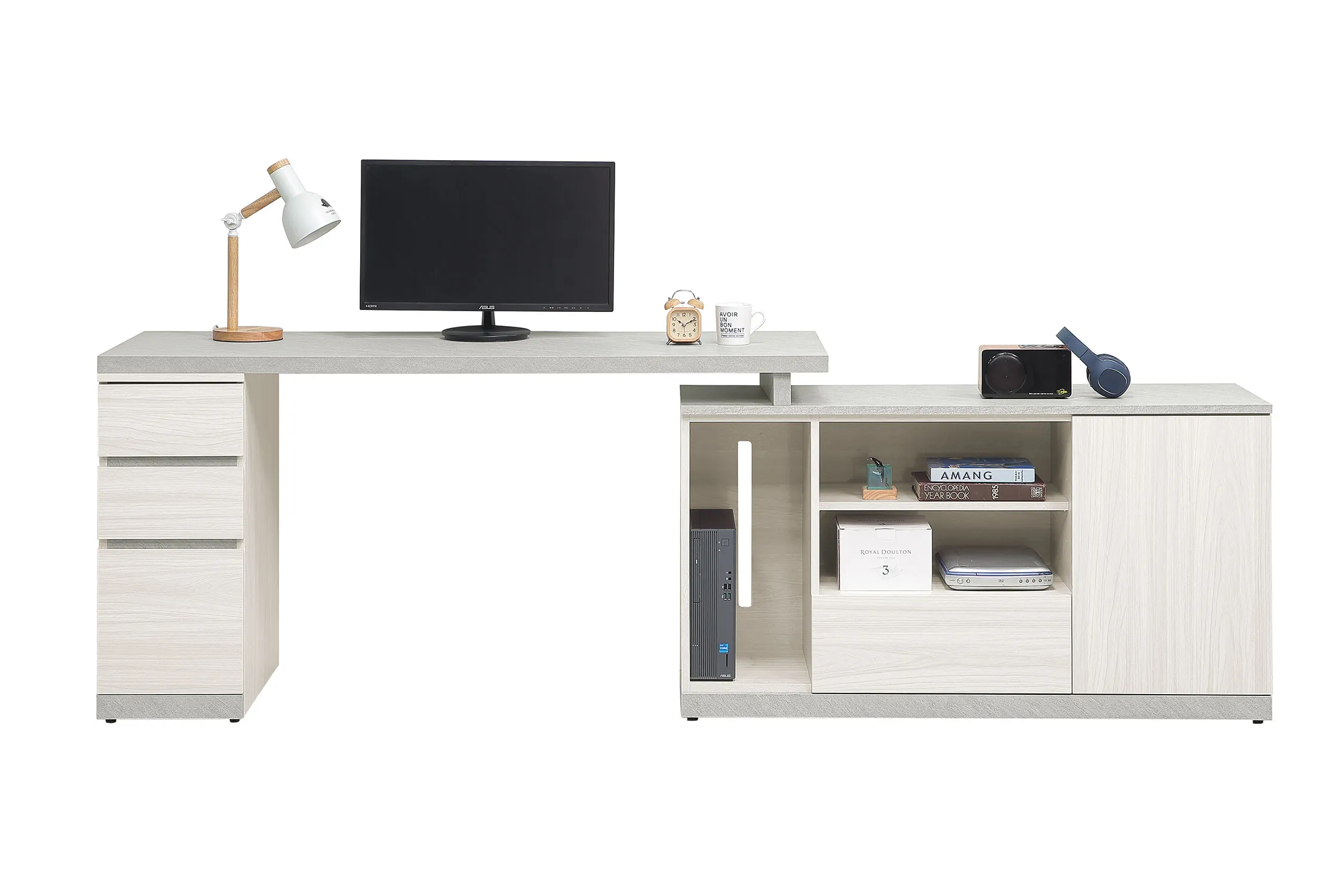 黛拉5尺組合書桌(全組)