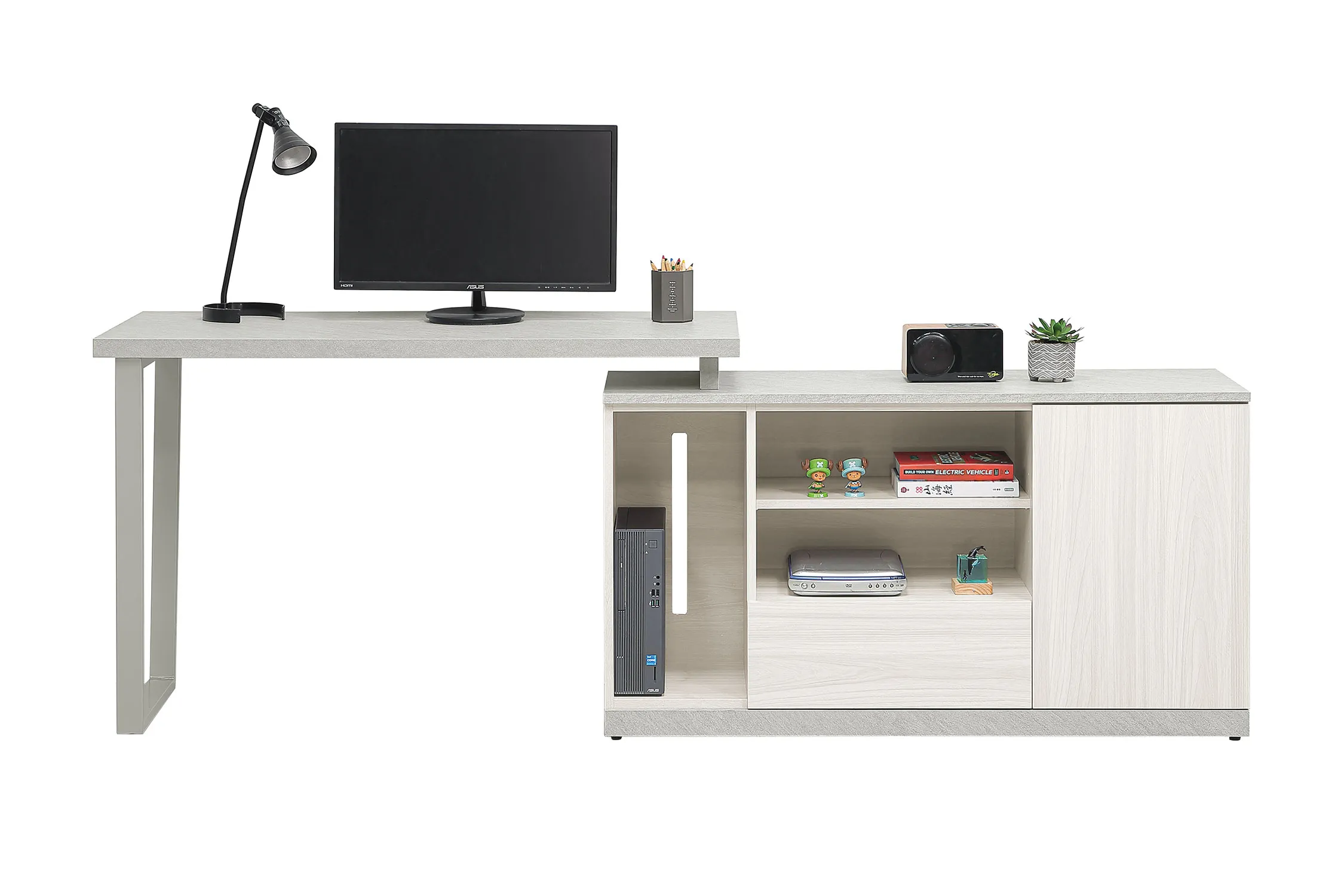 黛拉4尺組合書桌(全組)