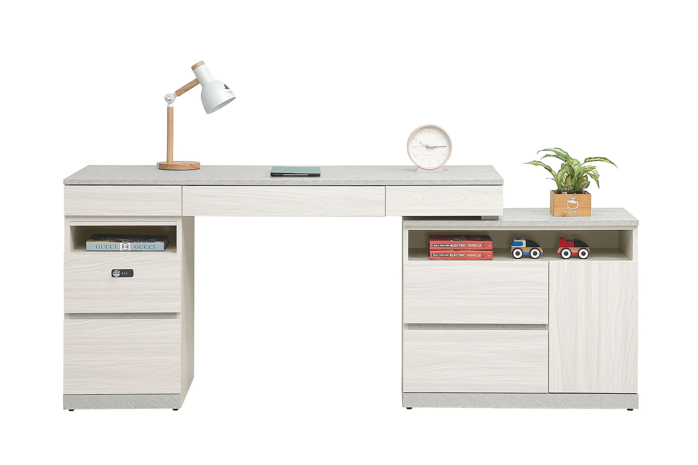 黛拉5尺組合書桌(全組)