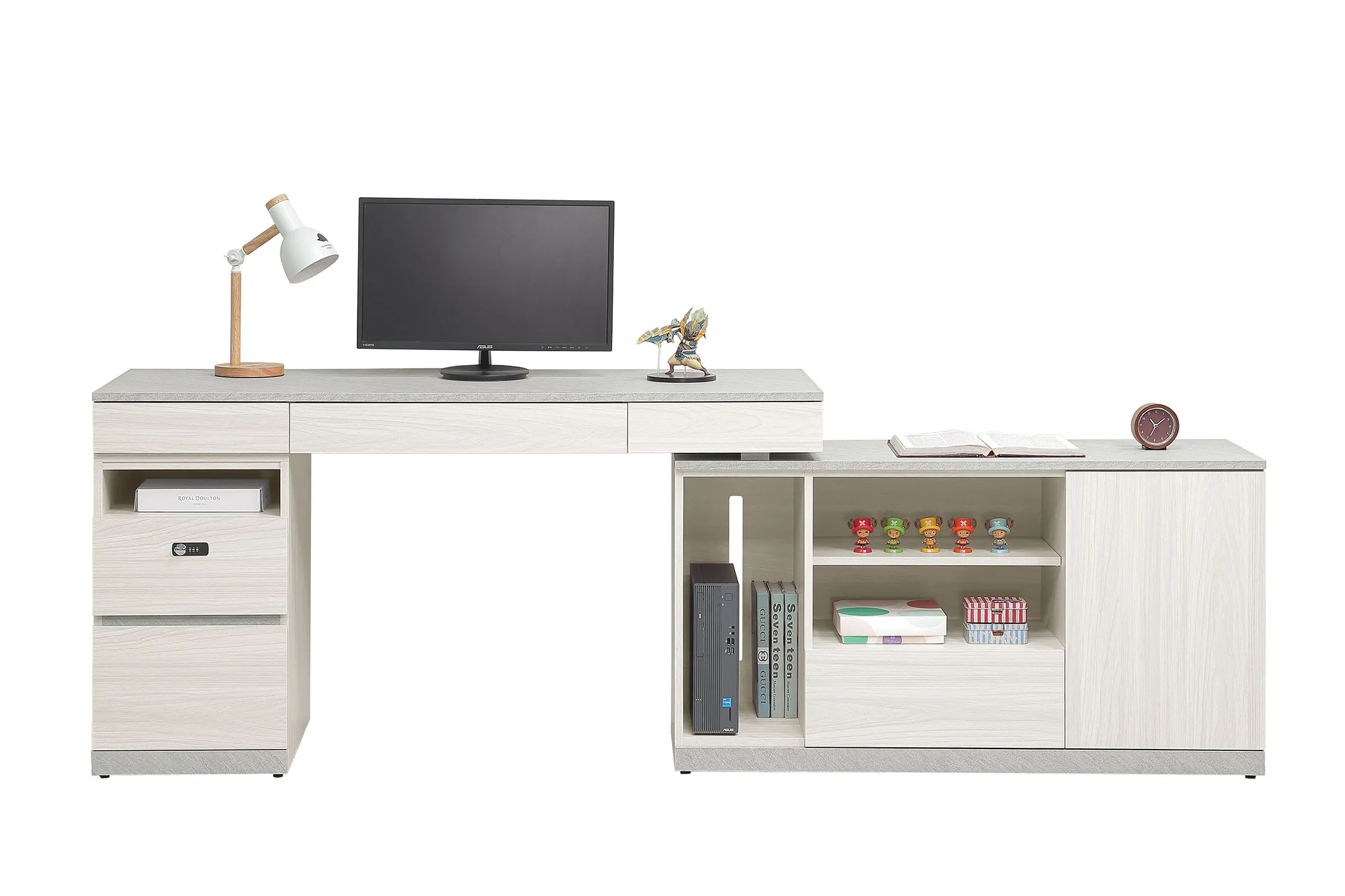 黛拉5尺組合書桌(全組)