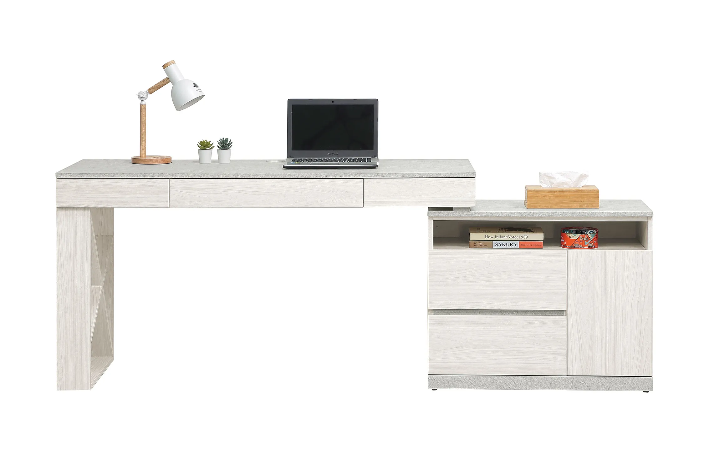 黛拉5尺組合書桌(全組)