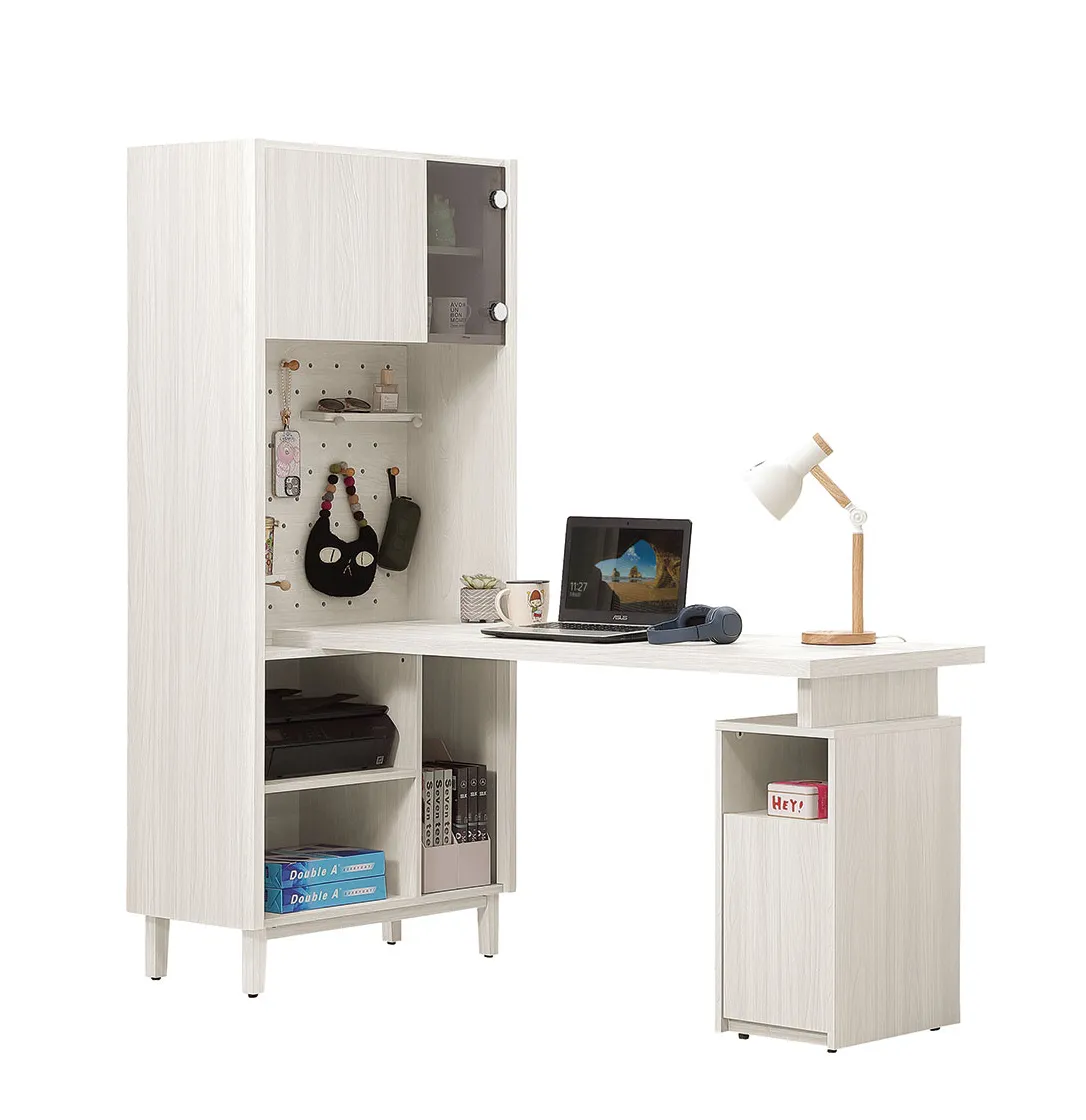 珍妮5尺組合書桌櫃(全組)