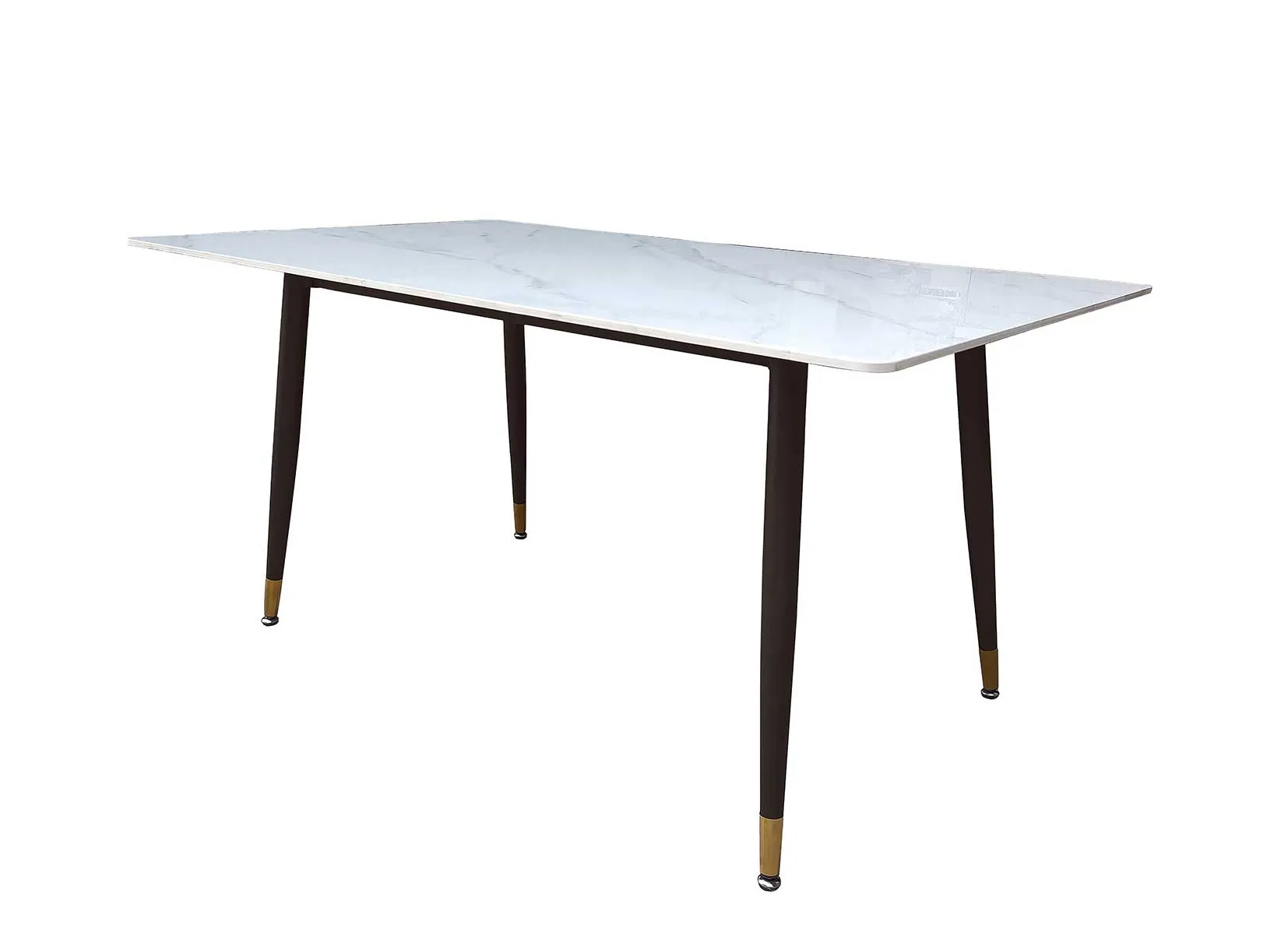 吉麗岩板餐桌/瓦爾納皮餐椅