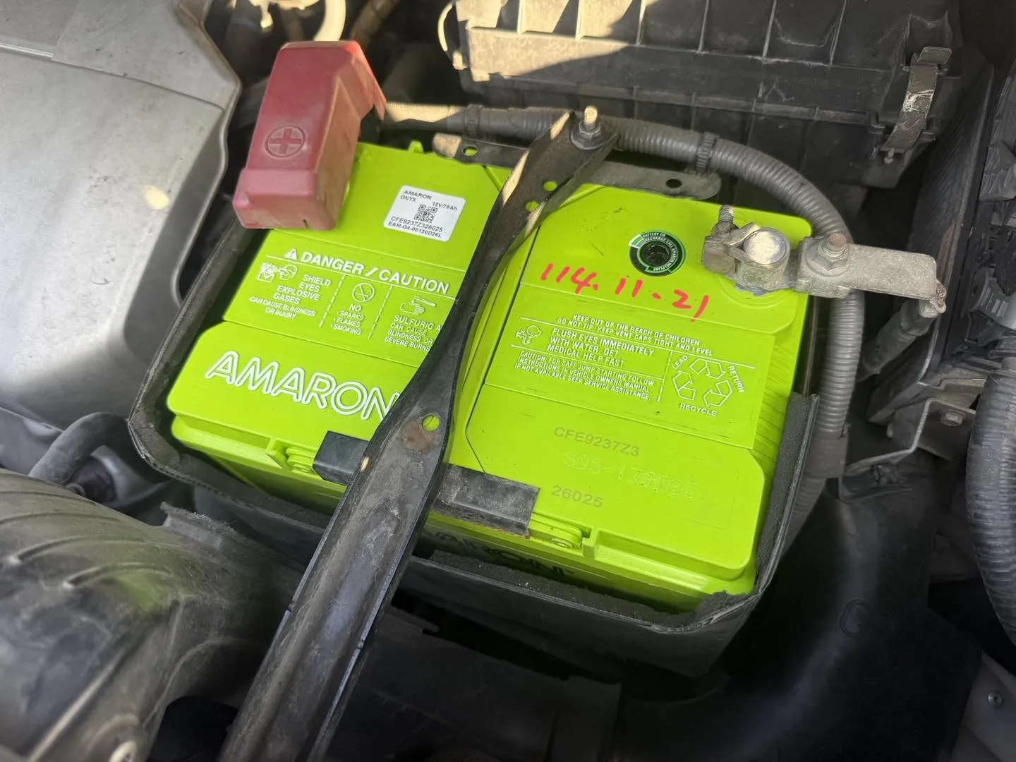 豐田-Alphard/80D26L /AMARON-ONYX 130D26L