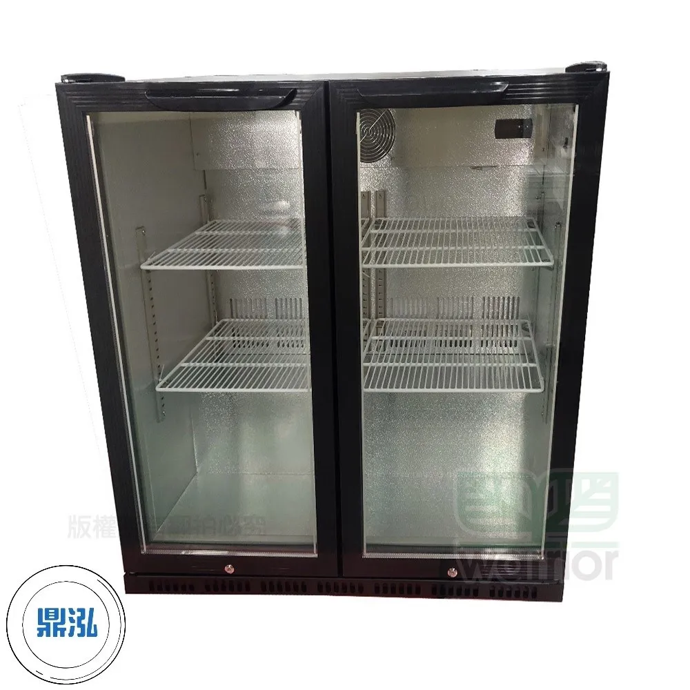 Warrior樺利/直立式雙們吧檯冷藏櫃/185L