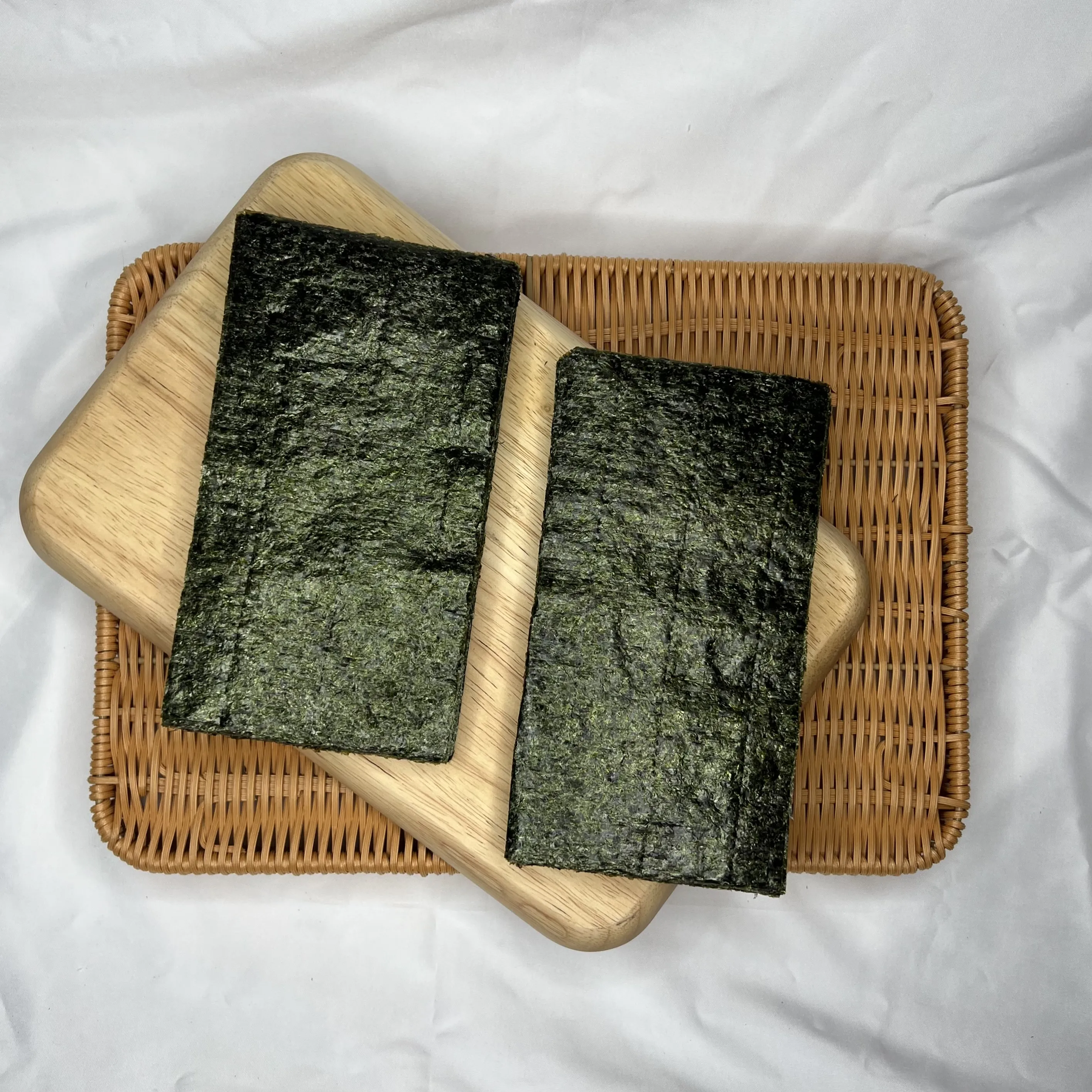 燒海苔對切