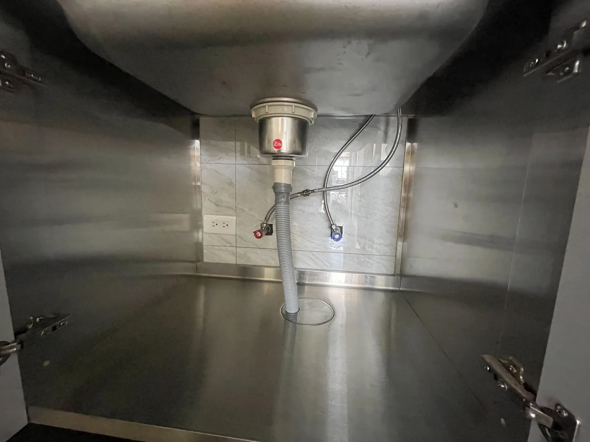 204.5公分，下櫃304不鏽鋼桶身｜廚具工廠｜高雄廚具工廠