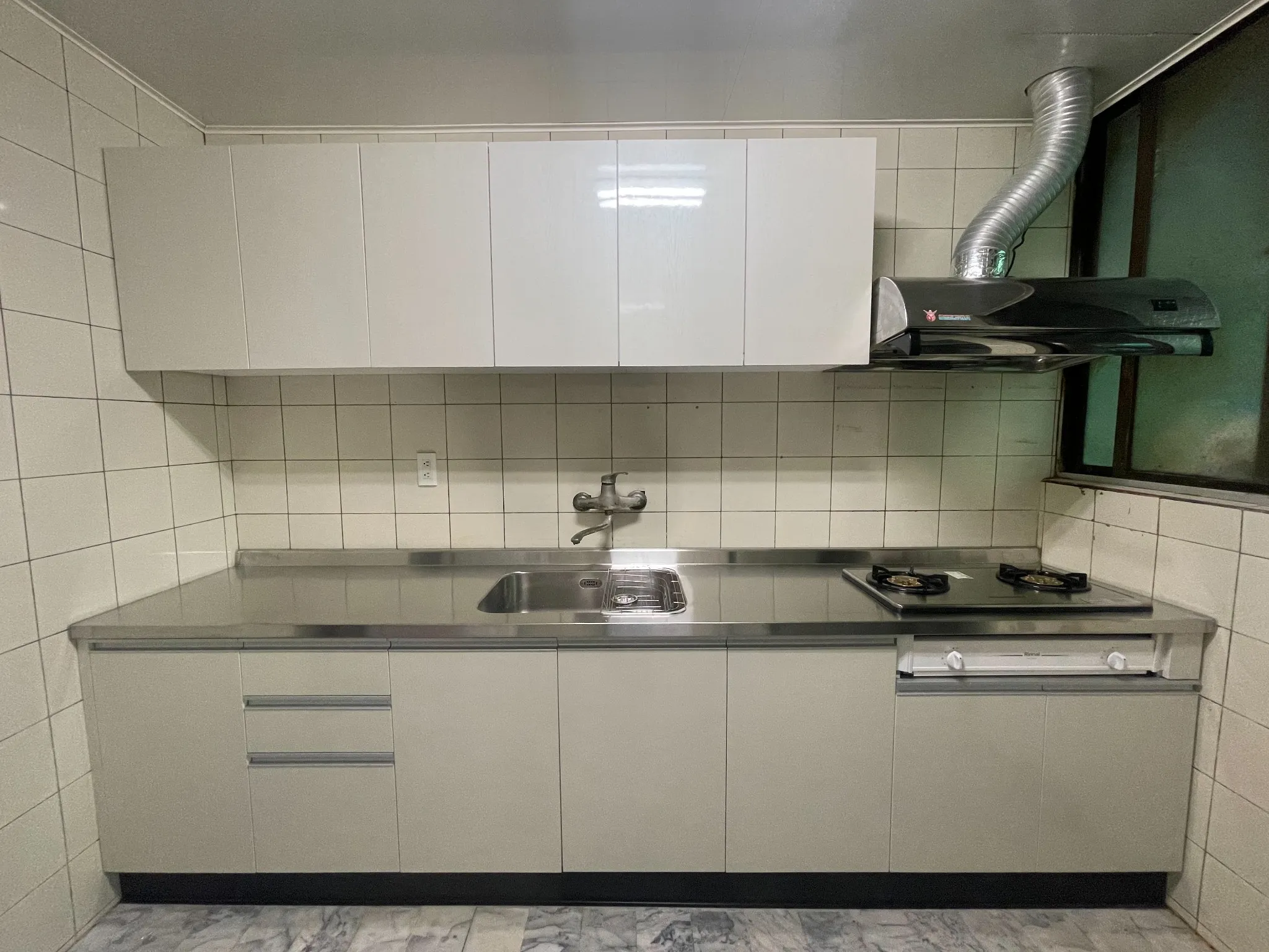 299.5公分 下櫃304不鏽鋼桶身｜廚具行推薦｜高雄廚具行推薦