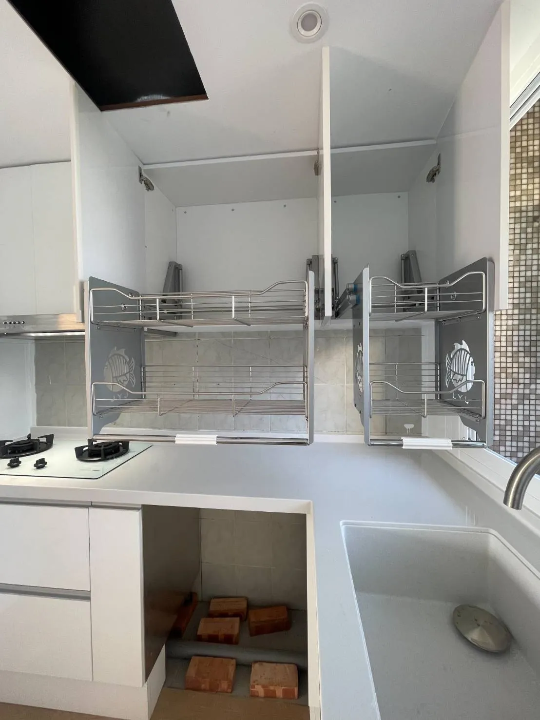 226+158公分，下櫃304不鏽鋼桶身｜廚具行推薦｜高雄廚具行推薦