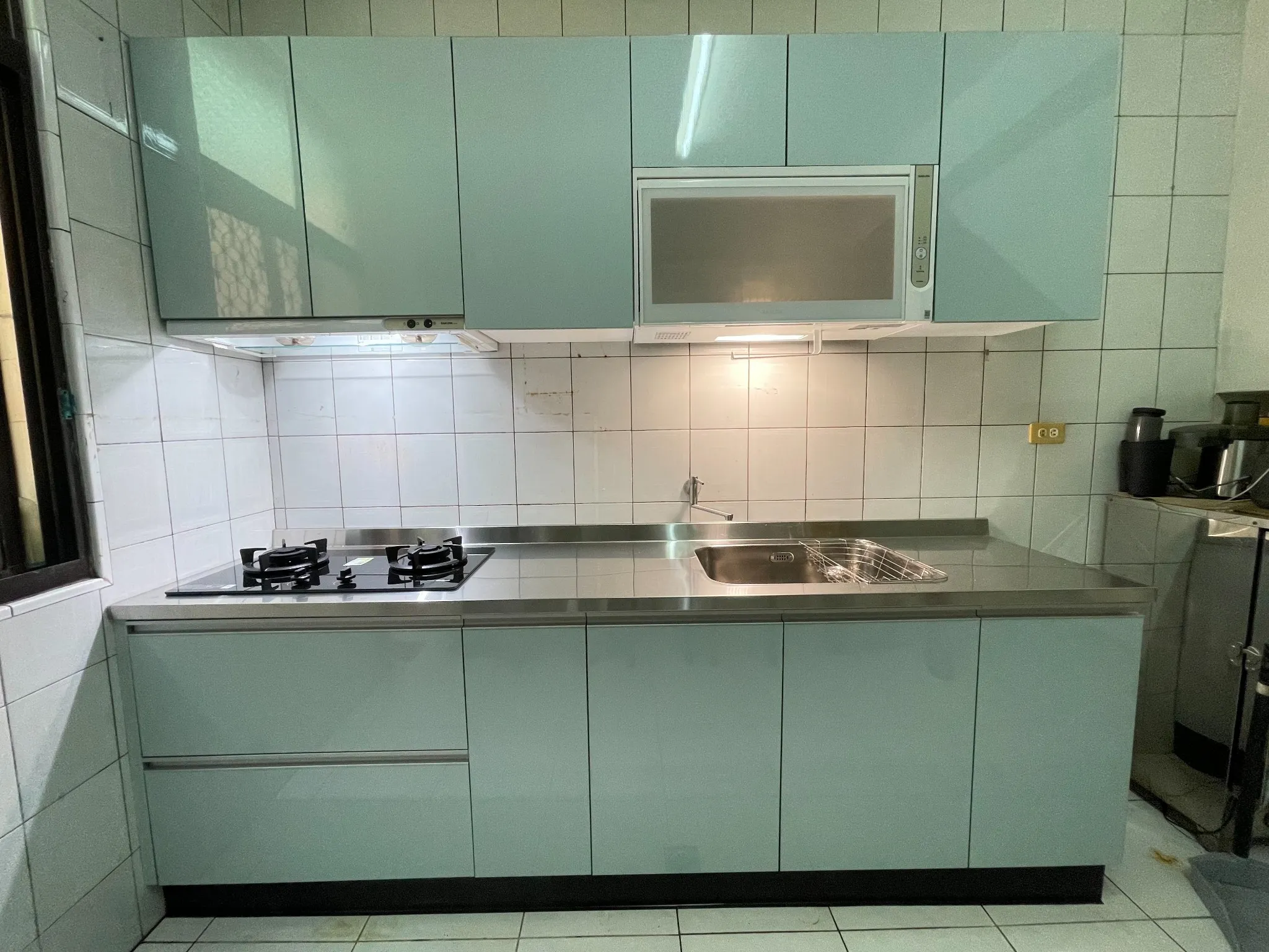 250公分 下櫃304不鏽鋼桶身｜廚具行推薦｜高雄廚具行推薦