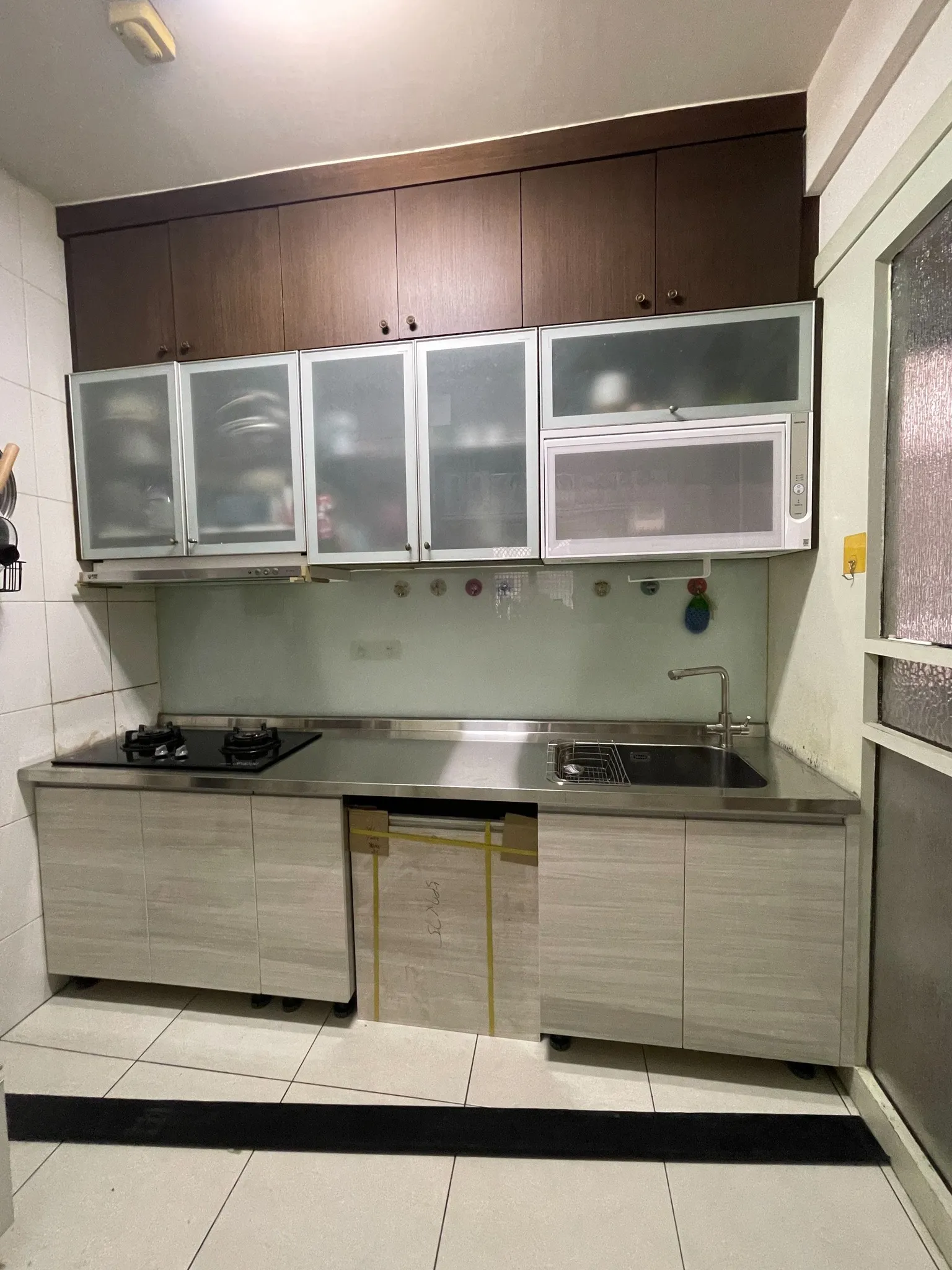 252.5公分，下櫃304不鏽鋼桶身｜廚具規劃｜高雄廚具規劃