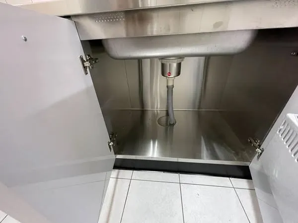 242公分 下櫃304不鏽鋼桶身｜廚具規劃｜高雄廚具規劃