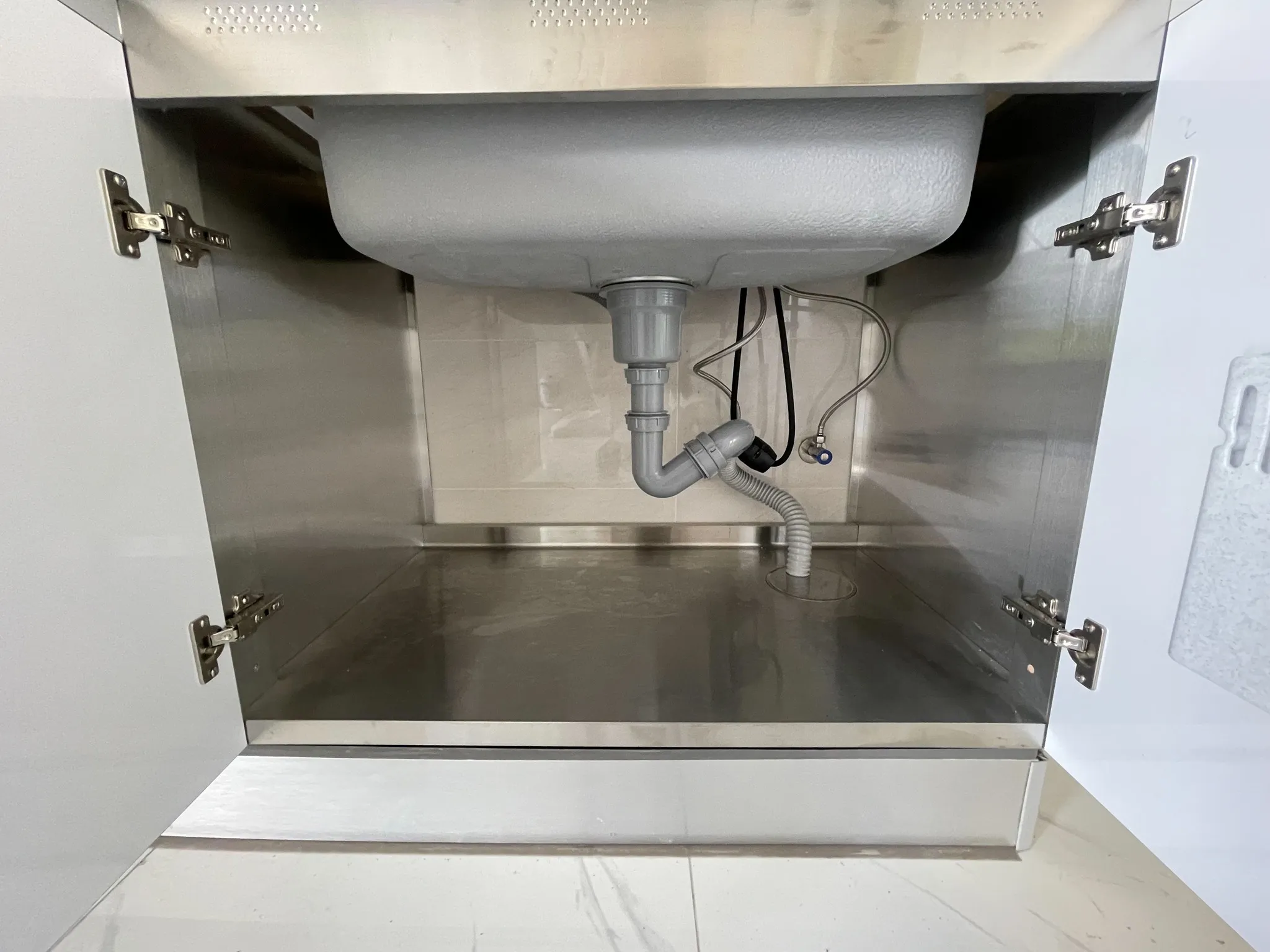 235+340公分，下櫃304不鏽鋼桶身｜廚具工廠｜高雄廚具工廠